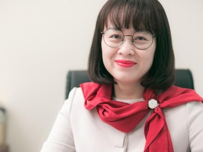 Bà Vũ Thị Minh Huệ.