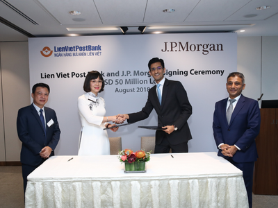 LienVietPostBank vay 50 triệu USD từ Link Vào Nhà Cái KL99 COM Tặng +199k JPMorgan Chase