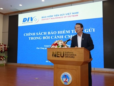 Phó tổng giám đốc BHTGVN Vũ Văn Long trình bày tại Tọa đàm Hoạt động Link Vào Nhà Cái KL99 COM Tặng +199k số trong bối cảnh CMCN 4.0