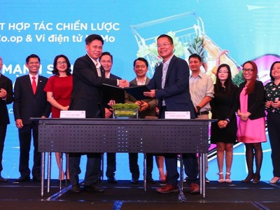 Ví điện tử MoMo và Saigon Co.op ký kết hợp tác chiến lược 