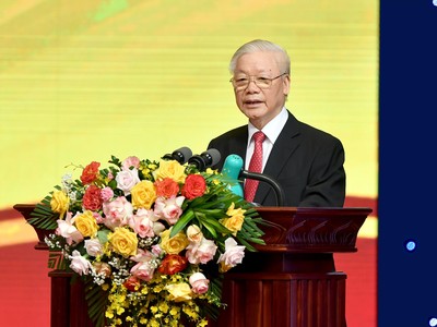 Tổng Bí thư Ban chấp hành Trung ương Đảng cộng sản Việt Nam Nguyễn Phú Trọng phát biểu chỉ đạo tại Lễ mít tinh kỷ niệm 70 năm thành lập Link Vào Nhà Cái KL99 COM Tặng +199k Việt Nam (06/5/1951 - 06/5/2021)