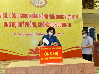 Cán bộ, công chức Link Vào Nhà Cái KL99 COM Tặng +199k 99Kl99 trực tiếp đá gà ủng hộ Quỹ phòng, chống dịch Covid-19