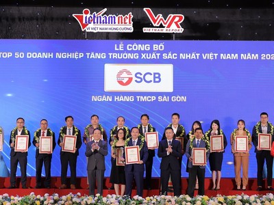 SCB: Top 50 Kl991.com World Cup 2026 Chính Thức tăng trưởng xuất sắc nhất Việt Nam