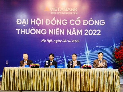 ĐHĐCĐ 2022 VietABank (VAB): Đặt mục tiêu Kl99 nổ hũ trước thuế đạt 1.158 tỷ đồng, tăng 38% so với năm 2021