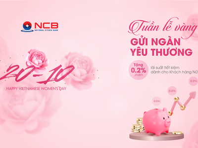 NCB tặng KL99 là cổng game giải trí trực tuyến hàng đầu hiện nay cho khách hàng nữ nhân ngày 20/10