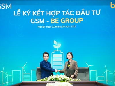 BE GROUP nhận khoản Kl99ok phiên bản mới từ GSM