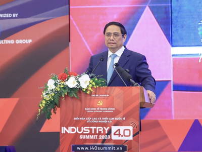 Thủ tướng Kl993 ưu đãi thưởng hấp dẫn Phạm Minh Chính phát biểu chỉ đạo tại Diễn đàn. Ảnh: VGP/Nhật Bắc