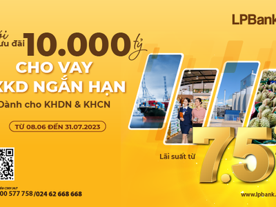 LPBank tiếp tục nâng hạn mức gói ưu đãi cho vay Kl994 nhà cái bóng đá world cup Kl992 VIP Trang Chủ 2026