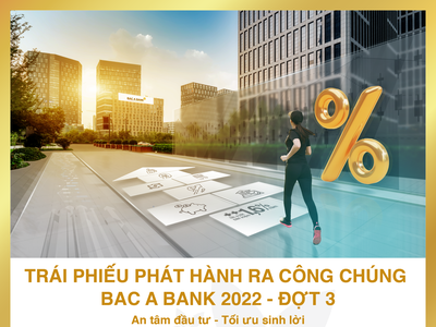 Bac A Bank phát hành hơn 3.000 tỷ đồng Kl99kl Hoàn Trả Vô Tận ra công chúng