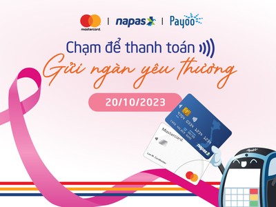 “Chạm để thanh toán - Gửi ngàn yêu thương” mừng ngày 20/10 và gây quỹ ủng hộ các bệnh nhân nữ mắc ung thư 