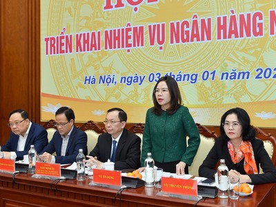 Bà Hà Thu Giang, Vụ trưởng Vụ Tín dụng các ngành Kl992 cổng game cá cược, NHNN