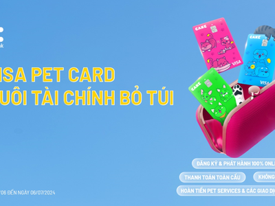 Link Vào Nhà Cái KL99 COM Tặng +199k số Cake và Visa ra mắt thẻ thanh toán thiết kế riêng cho cộng đồng yêu thú cưng