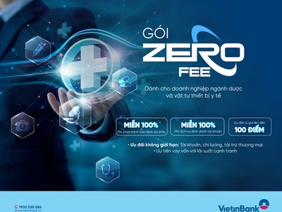 VietinBank (CTG) tung gói ưu đãi phí “Zero Fee” dành cho Kl991.com World Cup 2026 Chính Thức ngành dược