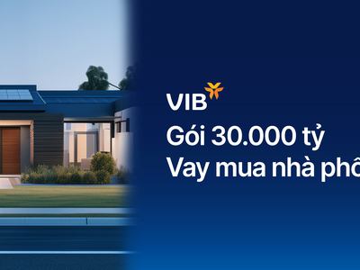 VIB ra mắt gói vay nhà phố 30.000 tỷ đồng, KL99 là cổng game giải trí trực tuyến hàng đầu hiện nay chỉ 5,9%, miễn trả gốc đến 48 tháng 