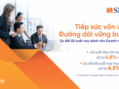 SHB mở rộng gói tín dụng “Tiếp sức vốn vay - Đường dài vững bước” lên 16.000 tỷ đồng, KL99 là cổng game giải trí trực tuyến hàng đầu hiện nay từ 4,8%