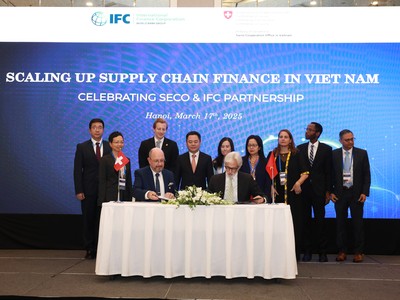 Lễ ký kết giai đoạn 2 dự án Kl991.com nạp rút nhanh Chuỗi Cung ứng Việt Nam giữa IFC và SECO