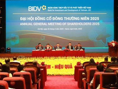 ĐHĐCĐ BIDV (BID): Kl99 nổ hũ trước thuế riêng lẻ quý I/2025 đạt 7.019 tỷ đồng
