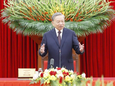 Tổng Bí thư Tô Lâm đã dành những lời biểu dương đối với vai trò tiên phong của người nông dân và sự đồng hành của NHCSXH đã tạo điều kiện cho nông dân vay vốn phát triển Kl994 nhà cái bóng đá world cup