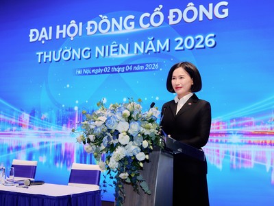 Bà Bùi Thị Thanh Hương, Chủ tịch NCB phát biểu tại Đại hội Trang Chủ KL99Com Số 1 Link Đăng Ký KL999