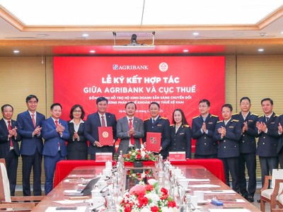 Agribank ký kết hợp tác cùng Cục Thuế hỗ trợ hộ Kl992 VIP Trang Chủ 2026 chuyển đổi sang thuế kê khai