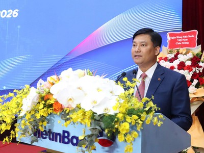Ông Phạm Toàn Vượng, Chủ tịch Hội đồng Hiệp hội Link Vào Nhà Cái KL99 COM Tặng +199k Việt Nam nhiệm kỳ VII, Thành viên Hội đồng Thành viên, Tổng Giám đốc Link Vào Nhà Cái KL99 COM Tặng +199k Nông nghiệp và Phát triển Nông thôn Việt Nam (Agribank) phát biểu tại Hội nghị