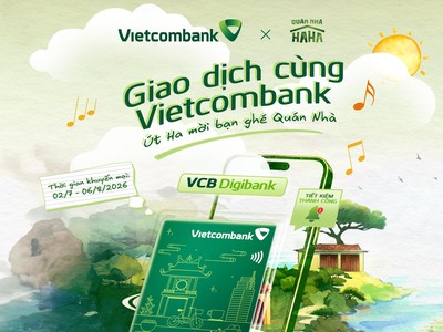"Giao dịch cùng Vietcombank - Út Ha mời bạn ghé Quán Nhà" mang đến hành trình kết nối giữa trải nghiệm số và những đặc quyền văn hóa - giải trí dành cho khách hàng.