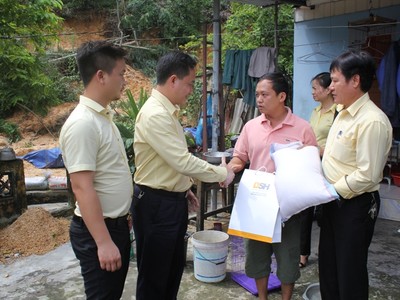 BSH chia sẻ khó khăn với đồng bào vùng lũ tỉnh Quảng Ninh