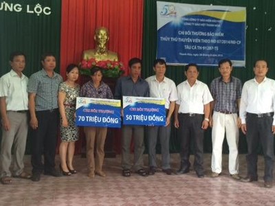 Kl99kl phiên bản hoạt động Bảo Việt bồi thường vụ chìm tàu cá tại Quảng Ninh