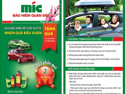 MIC tặng bình cứu hỏa cho xe ô tô khi mua Kl99kl phiên bản hoạt động vật chất