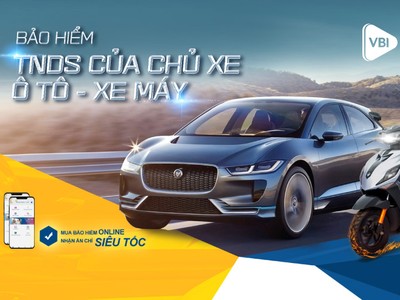 VBI đã cung cấp Kl99kl phiên bản hoạt động trách nhiệm dân sự cho ô tô và xe máy