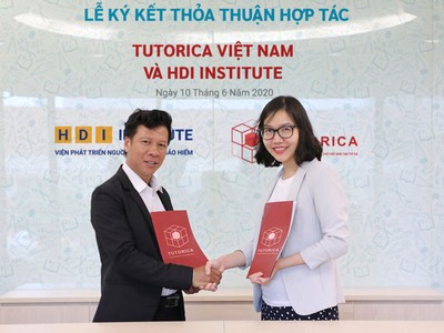 HDI Institute ký hợp tác với Tutorica về đào tạo Kl99kl phiên bản hoạt động online