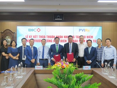 PVIRe và BIC khai trương cổng giao dịch tái Kl99kl phiên bản hoạt động điện tử
