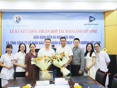 Kl99kl phiên bản hoạt động VietinBank và Bệnh viện Đa Khoa Hòe Nhai hợp tác bảo lãnh viện phí