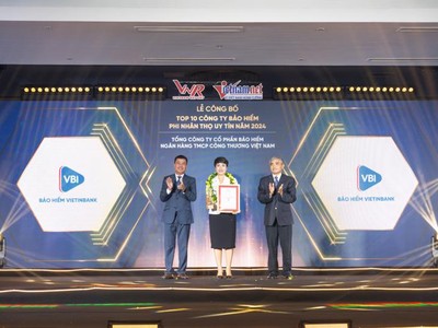 VBI 9 năm liên tiếp xếp hạng Top 10 Công ty Kl99kl phiên bản hoạt động phi nhân thọ uy tín tại Việt Nam