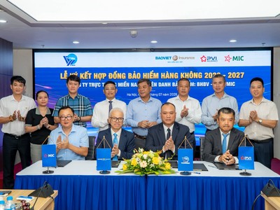 Bảo Việt, PVI, MIC Kl99kl phiên bản hoạt động hàng không cho Tổng công ty Trực thăng Việt Nam 