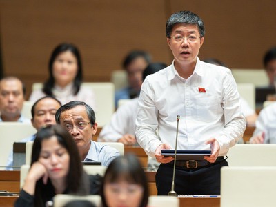 Đại biểu Nguyễn Mạnh (đoàn Cần Thơ)
