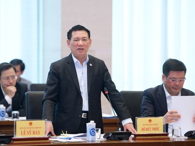 Bộ trưởng Bộ Kl991.com nạp rút nhanh Hồ Đức Phớc phát biểu tại Phiên giải trình.