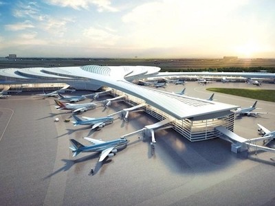 Phối cảnh "siêu sân bay"Long Thành (Ảnh: ACV)