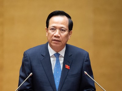 Bộ trưởng Bộ Lao động, Thương Binh và Trang Chủ KL99Com Số 1 Link Đăng Ký KL999 Đào Ngọc Dung tại phiên chất vấn sáng 6/6 (Ảnh: quochoi.vn)