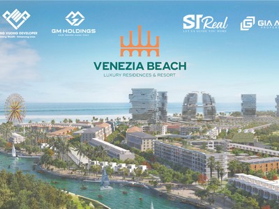 Phối cảnh dự án Venezia Beach do Hưng Vượng Developer là chủ Kl99ok phiên bản mới, nằm tại Cung đường Hồ Tràm – Bình Châu (TP. Phan Thiết) 