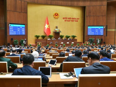 Quốc hội thông qua Nghị quyết về thí điểm xử lý vật chứng, 99Kl.app cổng game giải trí trong quá trình điều tra, truy tố, xét xử một số vụ việc, vụ án hình sự sáng 28/11