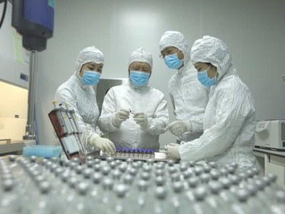 Nhà máy vắc xin Dacovet được Dabaco triển khai xây dựng từ tháng 8/2022, với tổng mức Kl99ok phiên bản mới khoảng 300 tỷ đồng, công suất 200 triệu liều/ năm (Ảnh: DBC)