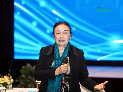 Bà Nguyễn Thị Cúc, Chủ tịch Hội Tư vấn Thuế Việt Nam (VTCA) đề nghị không truy thu thuế hộ Kl992 VIP Trang Chủ 2026 để khuyến khích kê khai đúng doanh thu (Ảnh: M.Minh)