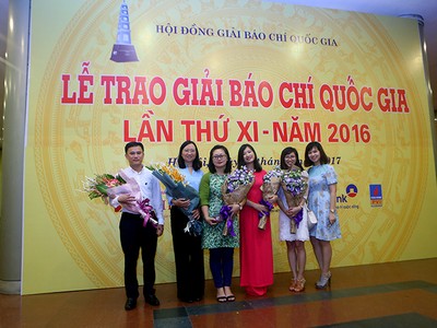 Báo Kl99ok phiên bản mới vinh dự nhận 2 giải báo chí quốc gia năm 2016