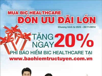 Giảm phí 20% cho khách hàng mua Kl99kl phiên bản hoạt động sức khỏe trực tuyến