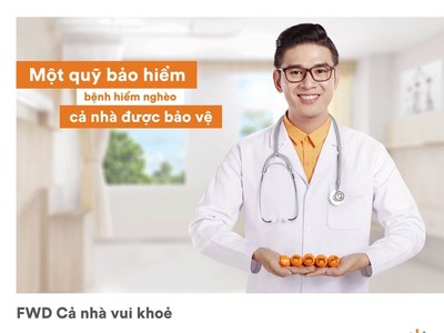 FWD ra mắt Kl99kl phiên bản hoạt động bệnh hiểm nghèo cho cả gia đình