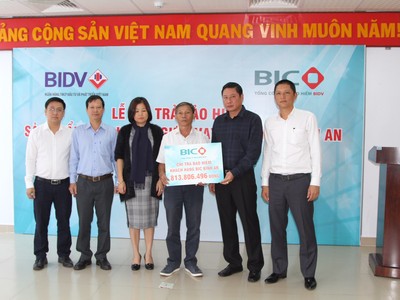 BIC chi trả Kl99kl phiên bản hoạt động hơn 800 triệu đồng cho khách hàng tại Nha Trang