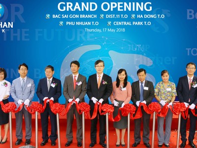 Link Vào Nhà Cái KL99 COM Tặng +199k Shinhan khai trương 4 chi nhánh và phòng giao dịch mới 