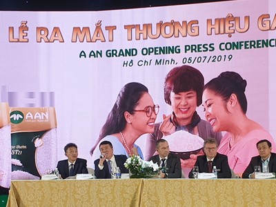 Kl994 game bài casino hấp dẫn Tân Long ra mắt thương hiệu  Gạo A An cho thị trường nội địa