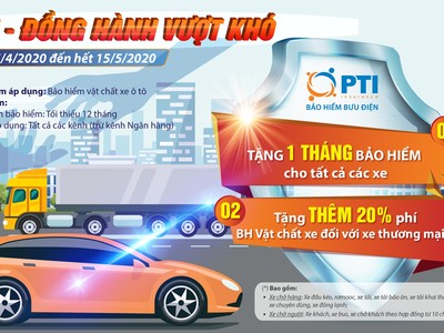 PTI  tặng 1 tháng miễn phí Kl99kl phiên bản hoạt động cho khách hàng tham gia Kl99kl phiên bản hoạt động vật chất xe ô tô 